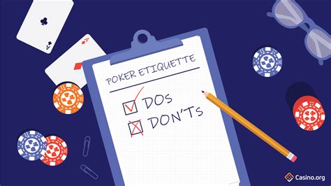 casino poker etiquette|Unwritten Rules of Poker That You Should Know – BetMGM.